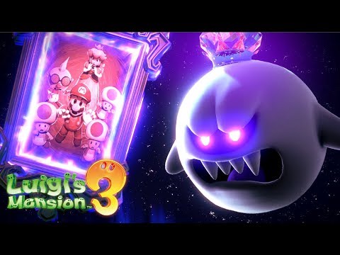 Luigi's Mansion 3 Walkthrough Gameplay Part 18 - King Boo Final Boss + Ending