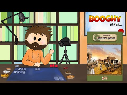 Booghy plays... Welcome to Walnut Grove(3p, Rules, Playthrough, Review)
