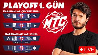 MTC 8.SEZON PLAYOFF 1.GÜN MAÇLARINI İZLİYORUZ - Mobile Legends