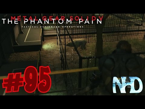 Let's Play Metal Gear Solid 5 The Phantom Pain (pt95) Around the corners of Mother Base