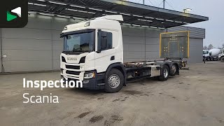 Scania P500 P 6X2 2500kg Ladebordwand Lift+steering axle Automatic Reta containerbil | Bilde 4 - Autoline