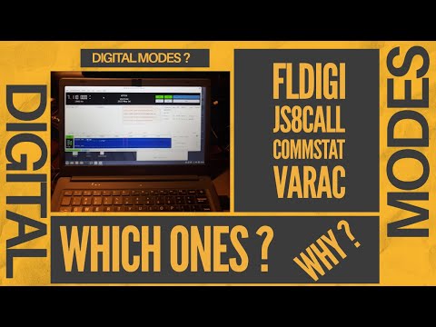 Digital Modes  -  What and Why?