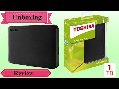 Toshiba Canvio Ready USB 3.0 1TB Portable Hard Drive Unboxing and Review in Hindi