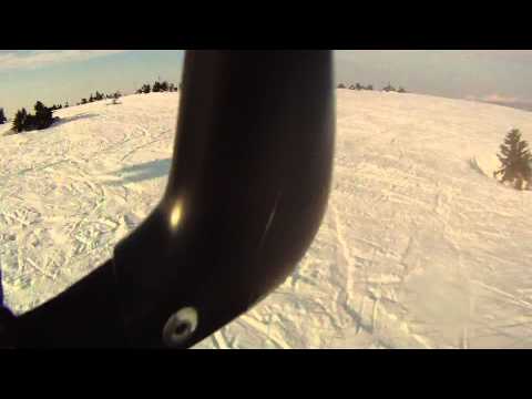 SnowKite jump