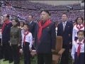 North Korea anthem singing children Северная Корея детей ...
