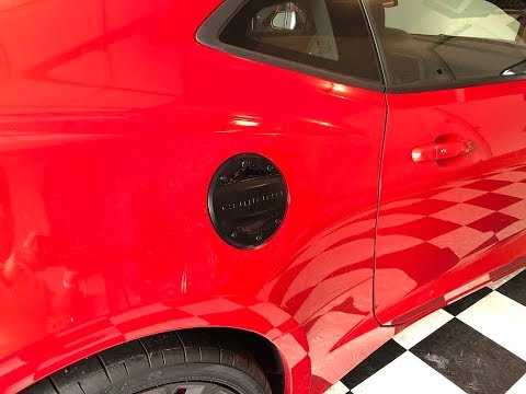 How to install Chevrolet Camaro Fuel Door