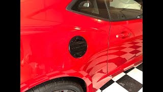 How to install Chevrolet Camaro Fuel Door