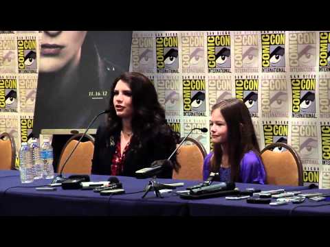 Breaking Dawn Part 2 Comic Con 2012 Panel #3 - Robert Pattinson, Kristen Stewart, Taylor Lautner