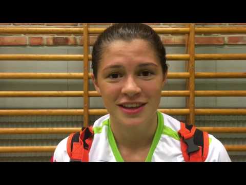 Intervju med Emilia Renken efter matchen mot SST NET Falcon