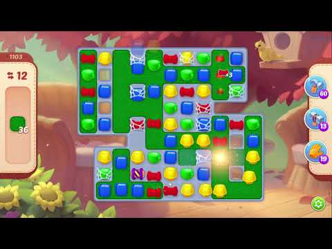 Homescapes 1103 Level - 16 moves - NO BooSTERS