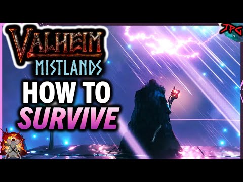 VALHEIM Mistlands Tips: How To Survive! Exploring, Base Building, New Creatures, New Resources Guide