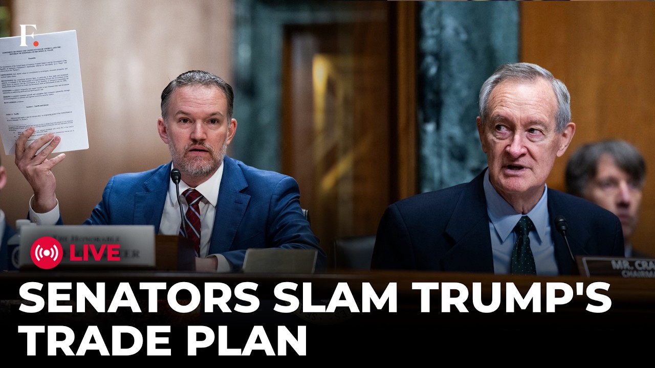 US Senate LIVE: 'Americans Are Paying the Price!' Democrats Tear Into Trump's Trade Agenda