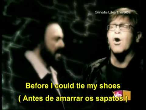 Live Like Horses-Elton John & Luciano Pavarotti ( English legend and Portuguese )