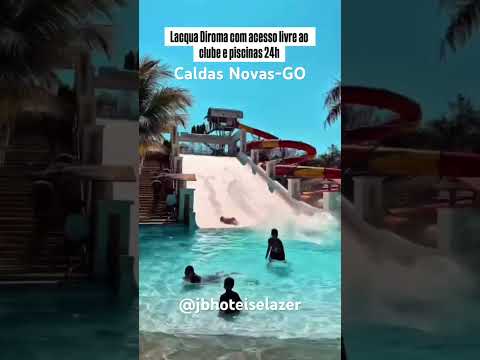 Um dos melhores clubes aquáticos de Caldas novas Goiás #caldasnovasgo #turismo #finaldesemana