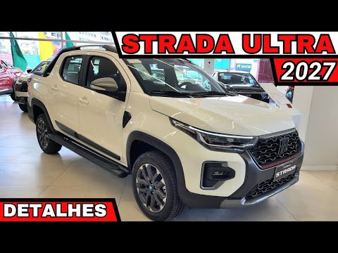 Nova Fiat Strada Ultra 2027 chega por R$135.990 com o usado na troca apostando em força e Robustez!