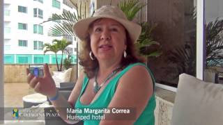 preview picture of video 'Opiniones Hotel Cartagena Plaza - María Margarita Correa'