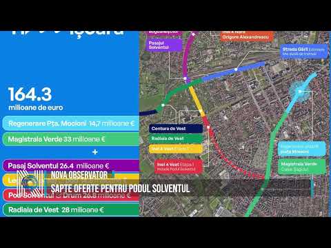 Seven offers for the Solventul bridge