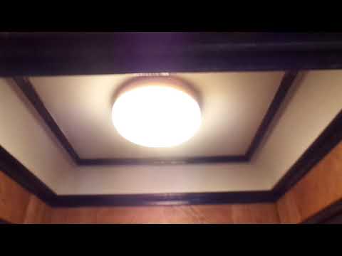 Beautiful Old 1929 Gated KONE (Mod KONE 1984) Tr. Elevator @Arena House, Hämeentie 2D, Helsinki, FIN