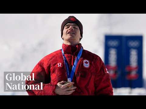 Global National: Feb. 15, 2026 | Mikael Kingsbury wins Canada's 1st Gold at Milano Olympics