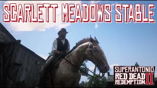 An Overview of the Horses at the Scarlett Meadows Stable in Red Dead Redemption 2