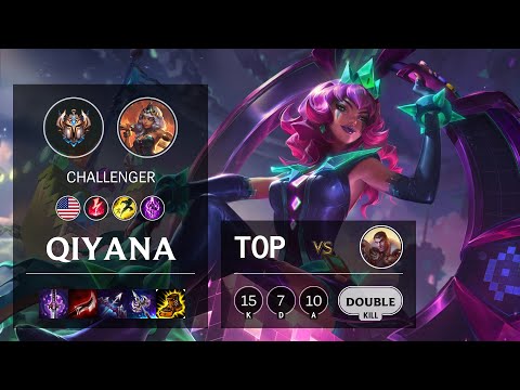 Qiyana Top vs Jayce - NA Challenger Patch 10.15