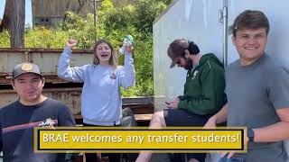 Cal Poly BRAE Transfer Student Requirements/ Advice