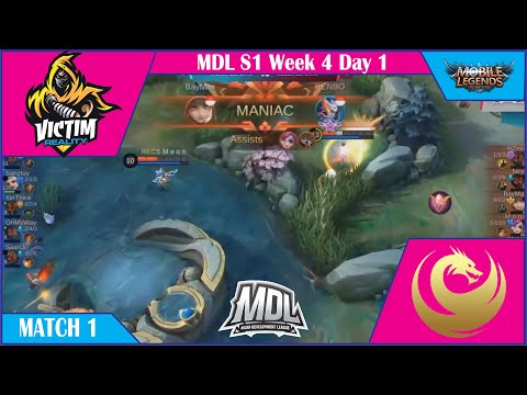 Victim Vs Recca (MATCH 1) MDL Indonesia Season 1 - Mobile Legends