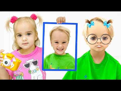 Funny Masks Game and other useful stories with Alice