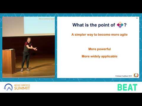 Aplicando el Corazón de la Agilidad - Alistair Cockburn - Agile Greece Summit 2019 - Keynote