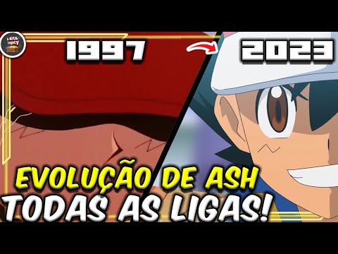 ANALISANDO *TODAS* AS LIGAS QUE O ASH PARTICIPOU EM POKÉMON! (DE KANTO A GALAR)