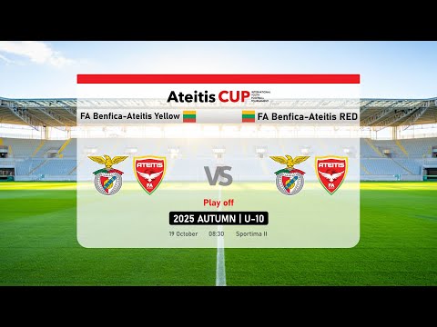 FA Benfica-Ateitis Yellow — FA Benfica-Ateitis RED / Ateitis CUP 2025 AUTUMN | U-10 Play off