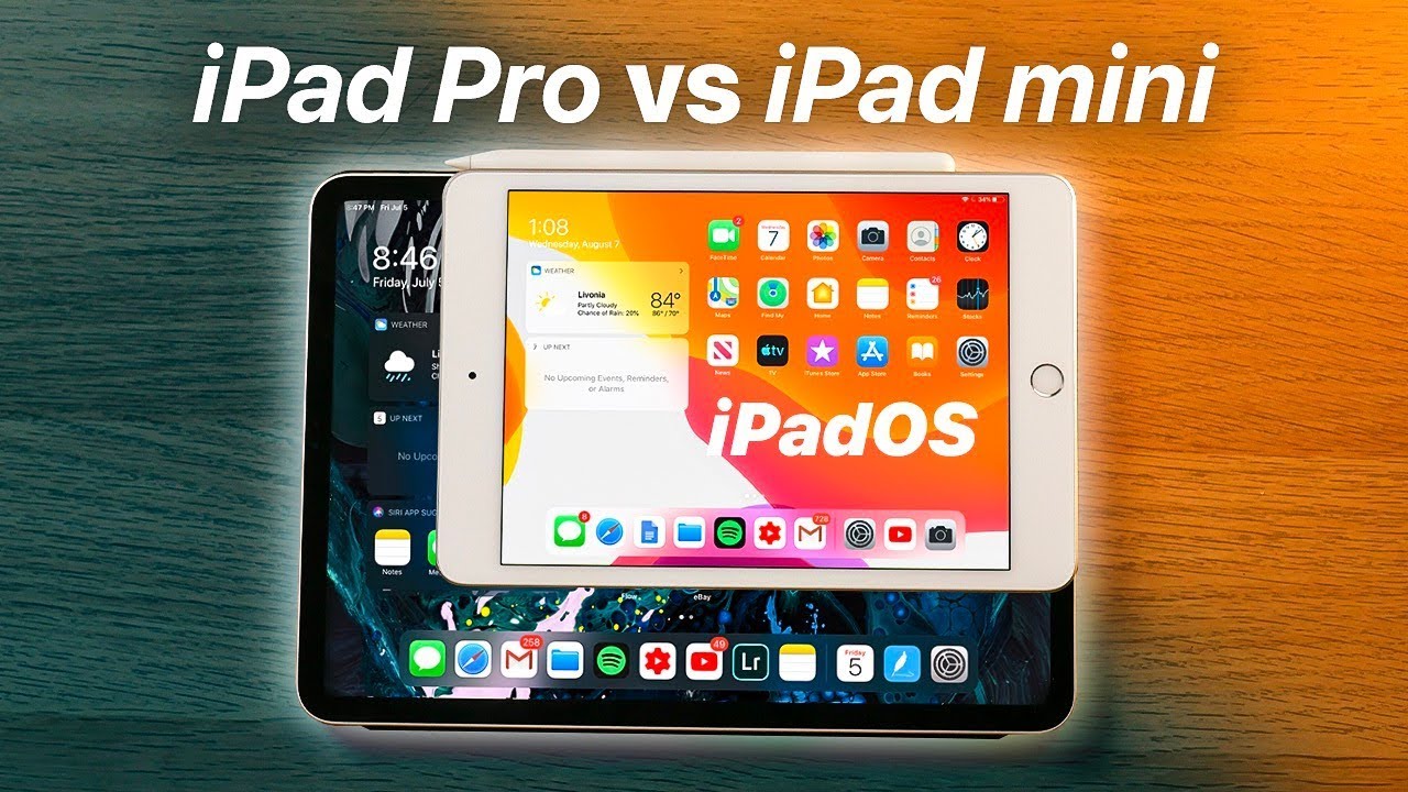 iPad Pro vs iPad mini 5 | iPadOS (2019) FULL Comparison!
