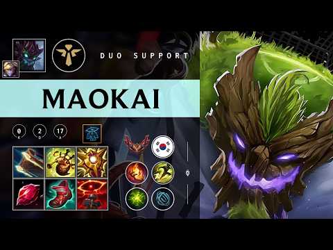 Maokai Support vs Alistar - KR Grandmaster Patch 26.04
