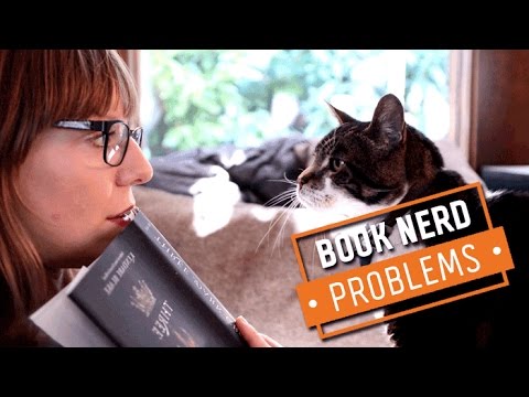 Book Nerd Problems | The Cat Is Hungry