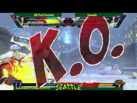 Seattle Foot Clan - UMvC3 Tuesday Tourney @ Gamebreakerz - 12/6
