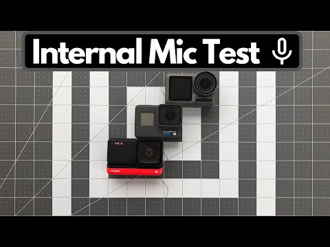 Action Camera Internal Mic Test - DJI Osmo Action vs. GoPro Hero 6 vs. Insta360 One R
