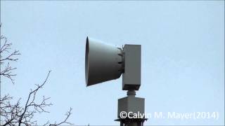 preview picture of video 'Goshen, IN Federal 2001-130 Siren Test 4-10-14'