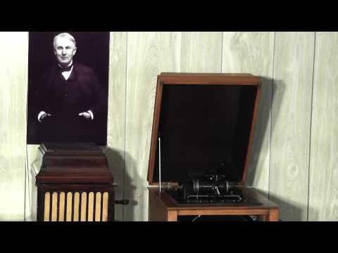 Edison blue amberol cylinder 1888 - Marching Through Georgia by Frank Wheeler & Company