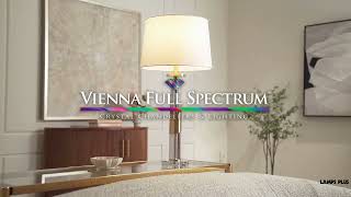 1_Watch A Video About the Alfred Soft Brass and Crystal Column Table Lamp