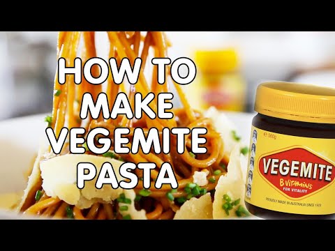 How To Make Vegemite Pasta