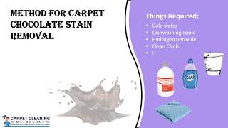 Best Methods For Food Stain Removal From Carpet