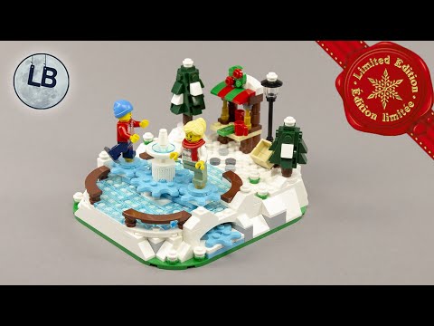 Vidéo LEGO Saisonnier 40416 : Patinoire