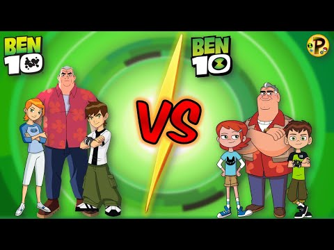 Ben 10 Classic VS Reboot Characters!
