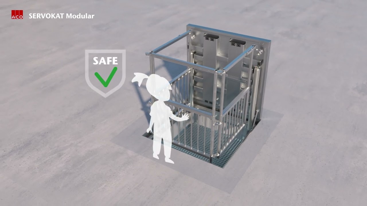 ACO Access Cover Servokat Modular Installation