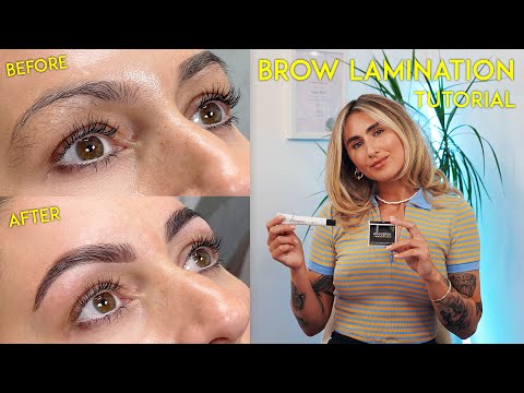 Elleebana Pro Fusion Brow Lamination Kit Tutorial 