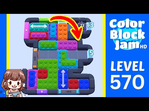 Color Block Jam Level 570 Guide