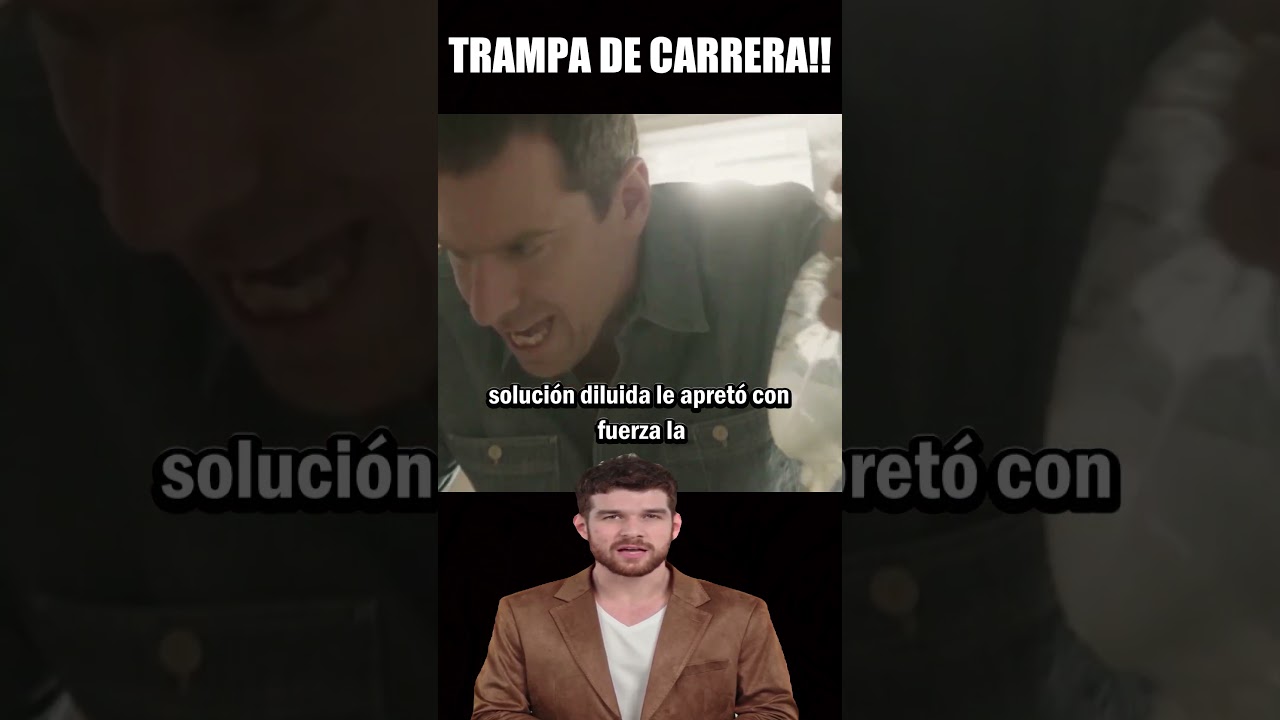 ✅TRAMPA DE CARRERA #resumen #peliculas #shorts #netflix #movie #resumenes #resumenrapido