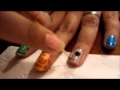 Green Day Nail Art Tutorial (Uno! Dos! Tre ...