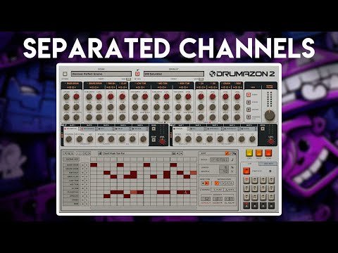 D16 Drumazon 2 How to put every single sound in single channel on Ableton
