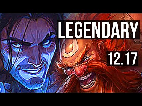 SYLAS vs GRAGAS (MID) | 9/1/4, Legendary, 300+ games | KR Challenger | 12.17